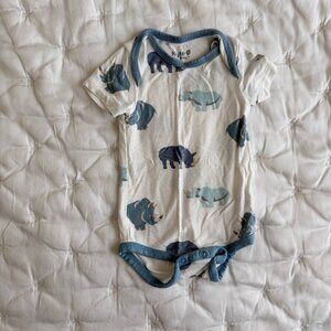 Kyte Rhino Newborn Bodysuit